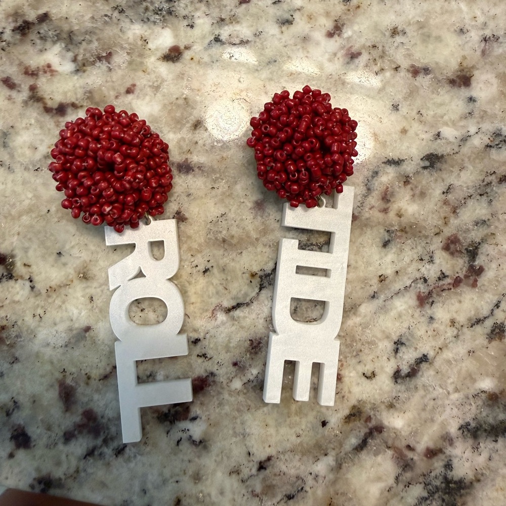 Alabama Roll Tide earrings